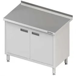 Stainless steel cabinet with 2 door