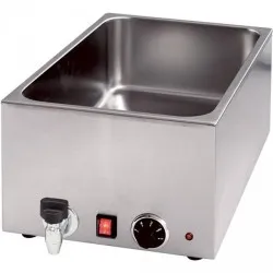 Electric chafing dish GN 1/1 H-150 with tap