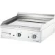 Chrome electric grill with smooth surface 8.0 kW
