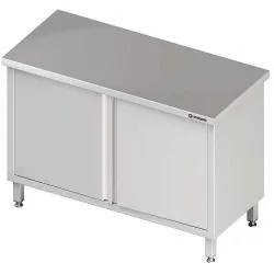 Stainless steel cabinet with 2 door