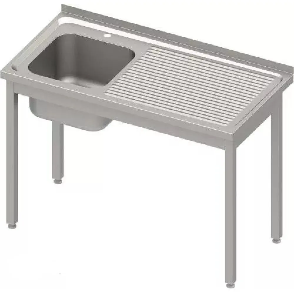 Easy assembly table with sink 1200