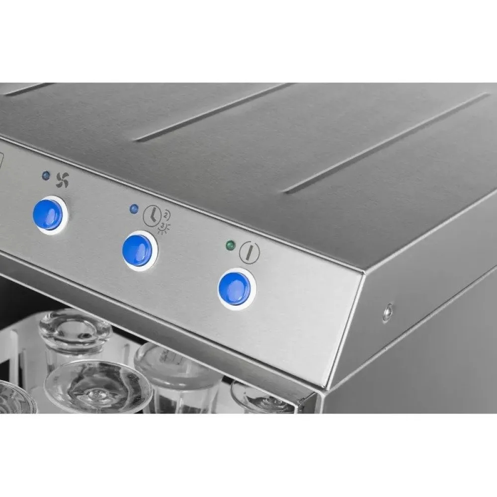 Dishwasher for glasses with drainage pump 400x400