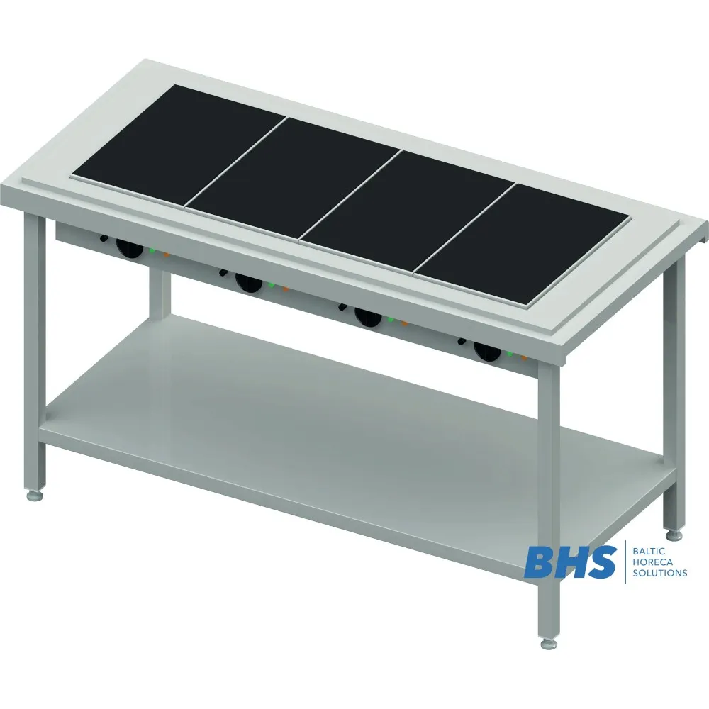 Hot ceramic surface 4xGN1/1