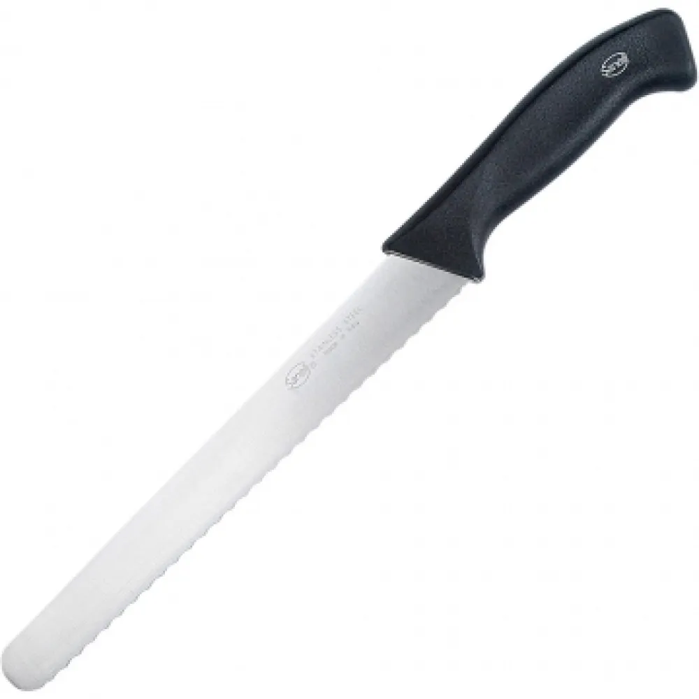 Bread knife 235 mm black