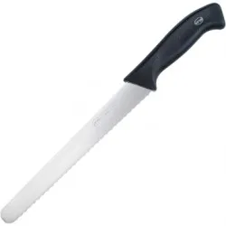 Bread knife 235 mm black