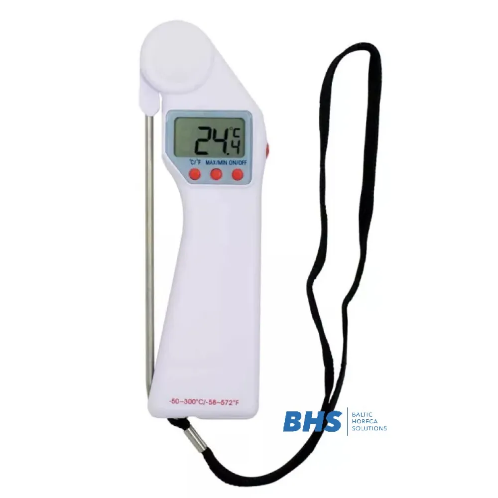 ELECTRONIC THERMOMETER WITH MOVABLE HEAD