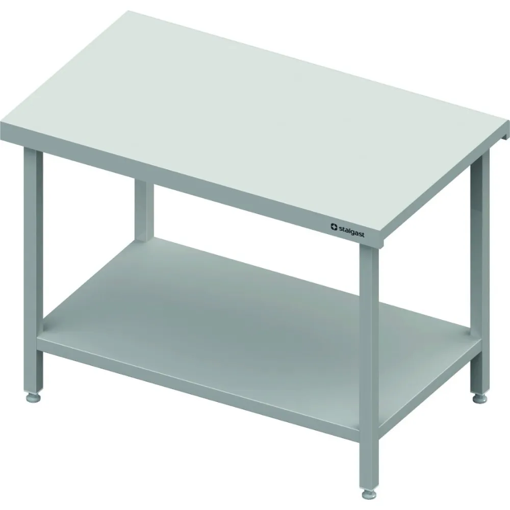 Neutral station with one undershelf 1400