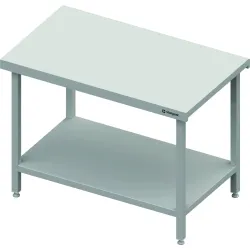 Neutral station with one undershelf 1500