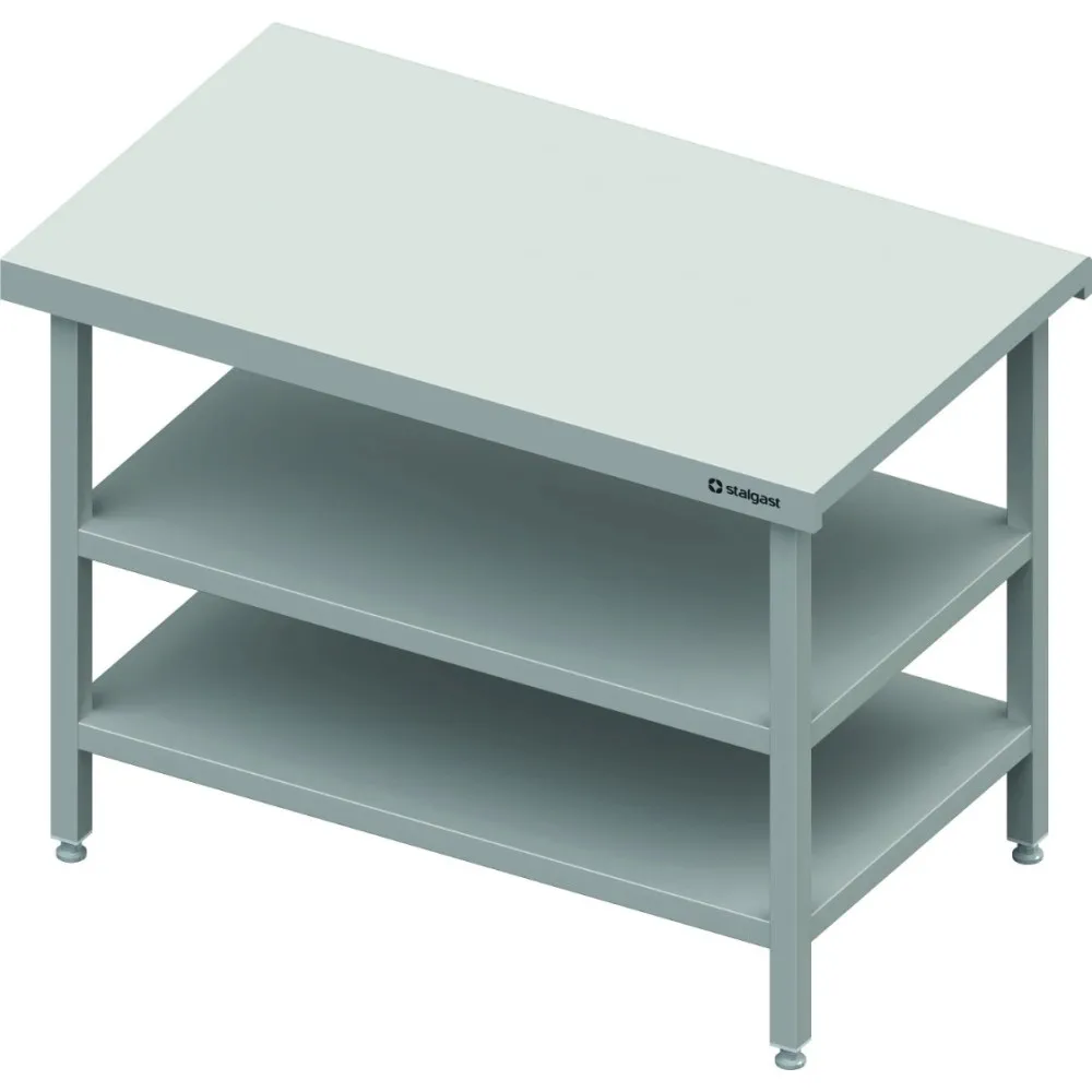 Neutral station with two undershelf 600