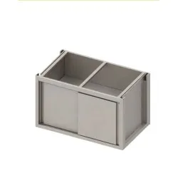 Cupboard with sliding doors H-660 mm