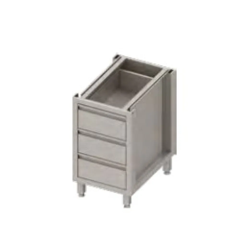 Cupboard with 3 drawers  H-810 mm