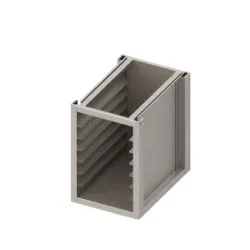 Cupboard with GN guides H-660 mm