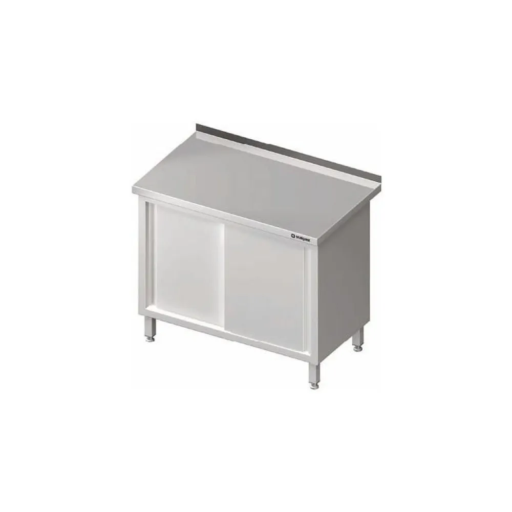 Stainless steel cabinet with 2 door