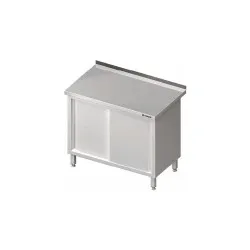 Stainless steel cabinet with 2 door