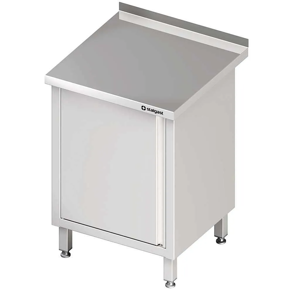 Stainless steel cabinet with door