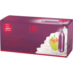 Cartridges for whipped cream siphon 24 pc.