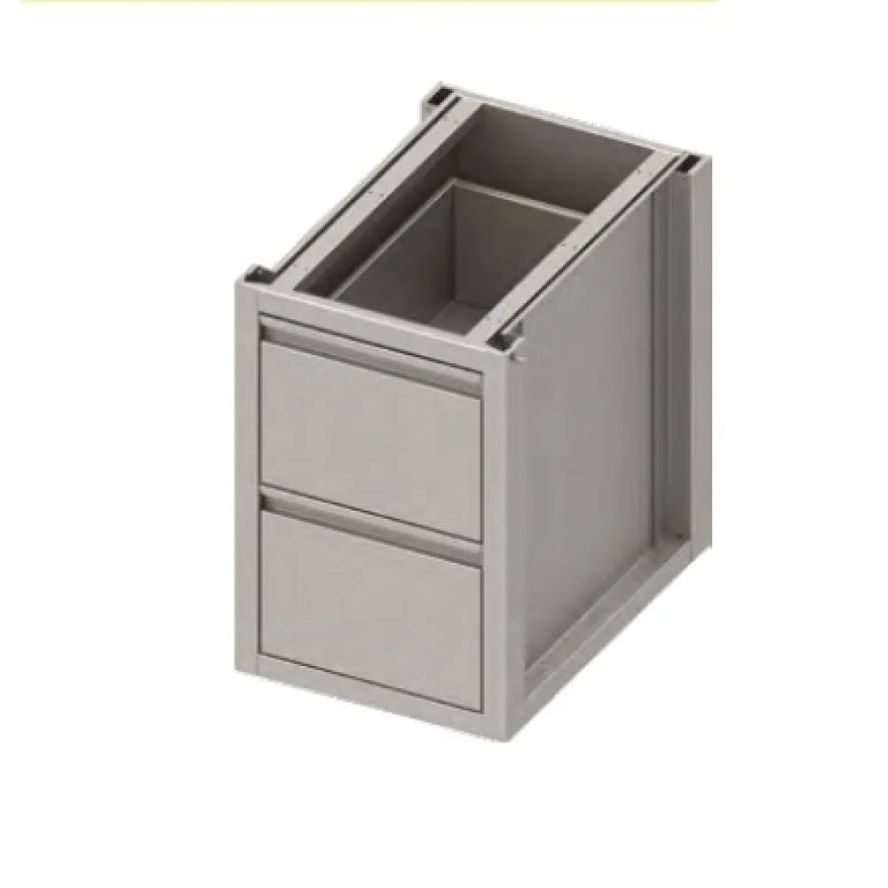 Cupboard with drawers  H-660 mm