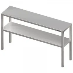 Upper shelf for table double 