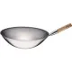 Stalgast 400 mm Carbon Steel Wok Pan for Professional Kitchens