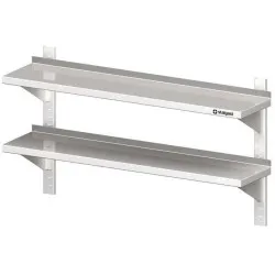 Single hanging with 2  shelfs, adjustable