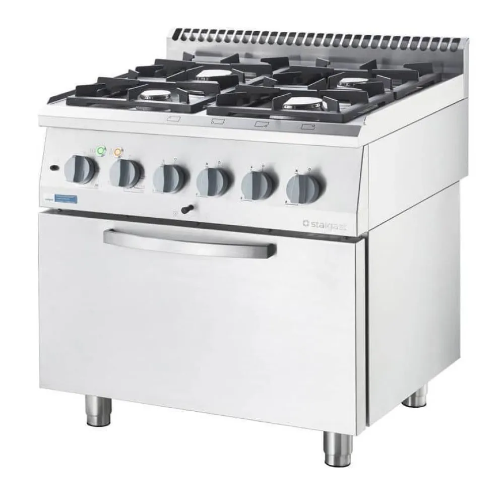 Gas stove with electric convection oven 14.0 /6.5 kW ECO
