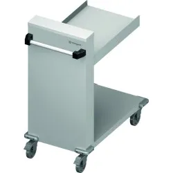 Trolley with height adjustable platform