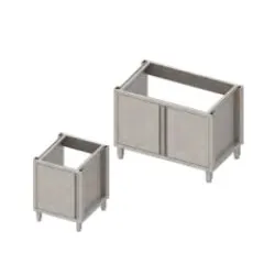 Cupboard under the sink with wing doors H-810 mm