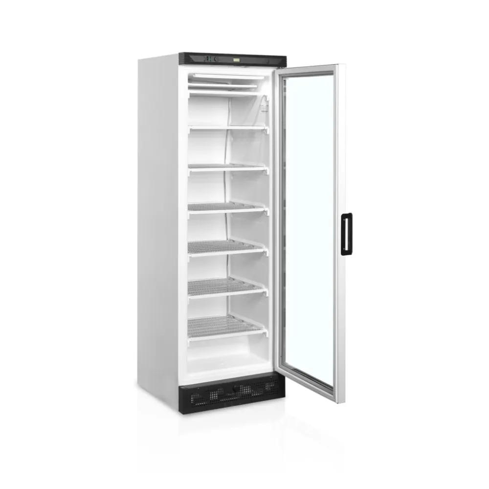 Freezer 270 liters with heated glass doors