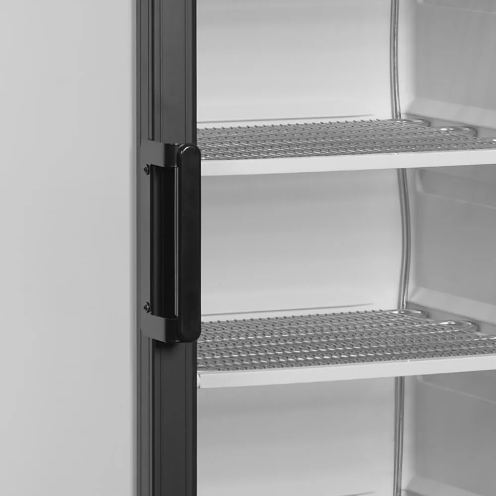 Display freezer with a heated glass door, 270l