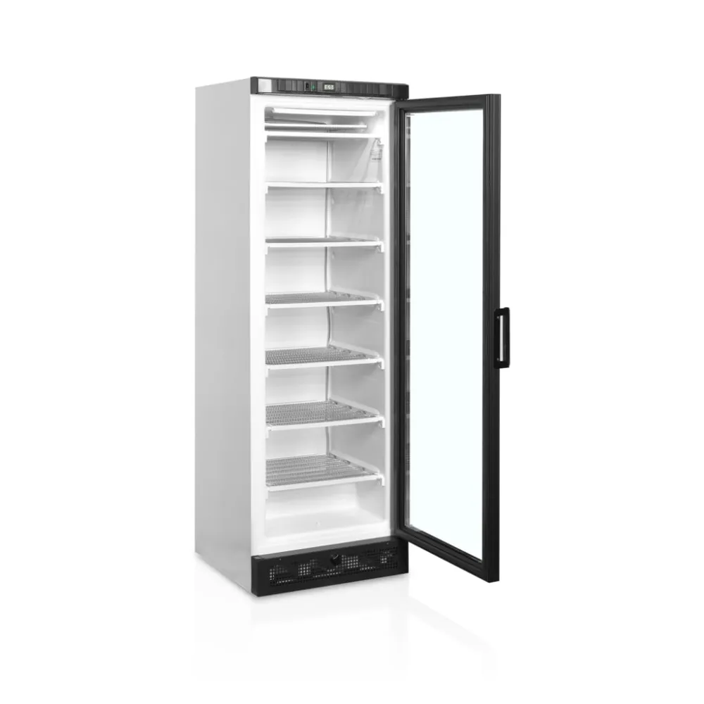 Display freezer with a heated glass door, 270l