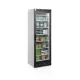 Display freezer with a heated glass door, 270l