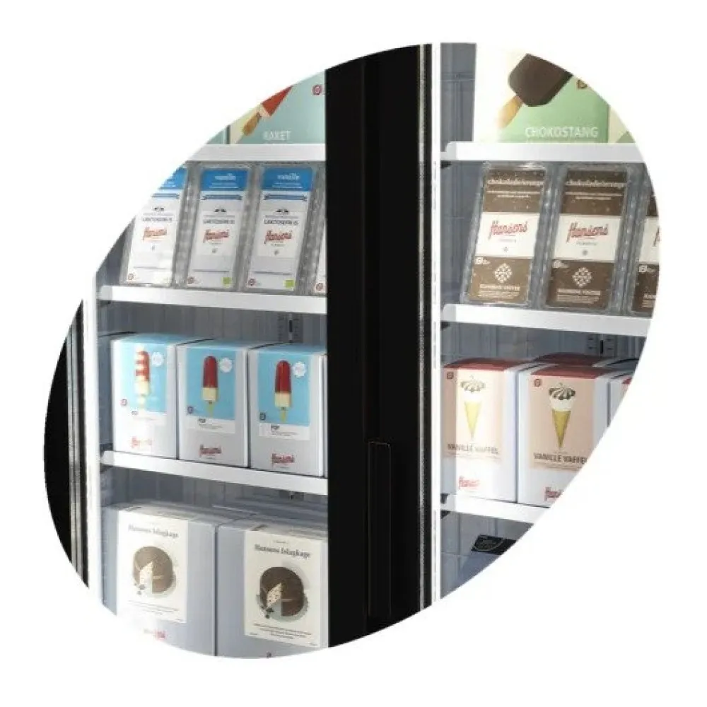 Display freezer 891 l