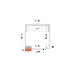 Shelf Rack System Kit CRPF1515