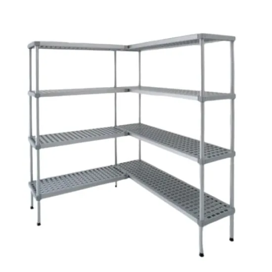 Shelf systems for cold rooms