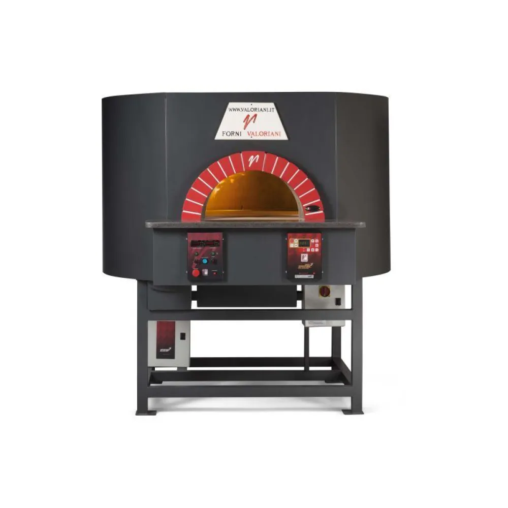 Wood and gas pizza oven ROTATING120