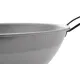 Vaello Deep Frying Paella Pan for Flame Heat