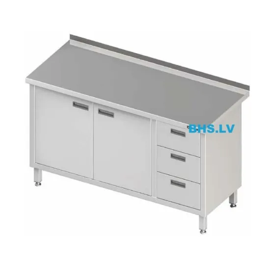Work Tables with Drawers & Doors