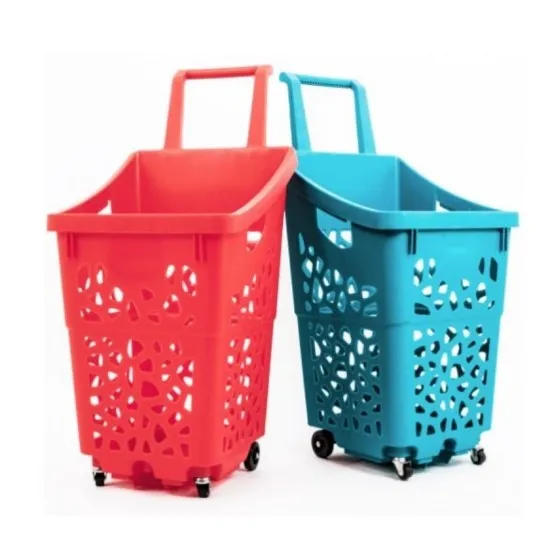 Shopping baskets and trolleys