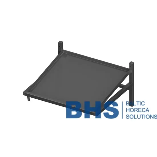 Shelf for dishwasher baskets