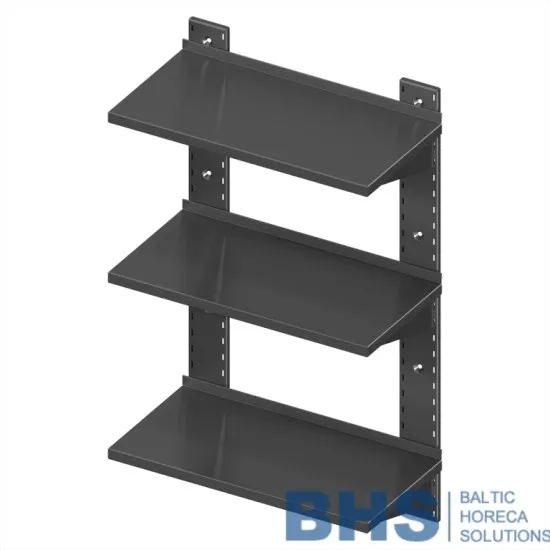Wall shelf for equipment triple 500