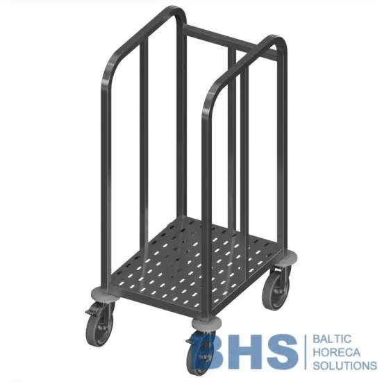 Trolley for trays