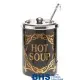 Hot pot soup kettle Hot Soup, with gold plated decor