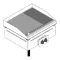 TECNOINOX DFTR70E2 Drop-in Electric Fry Top