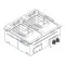 TECNOINOX DFR70E2 Drop-in Electric Fryer for Worktops