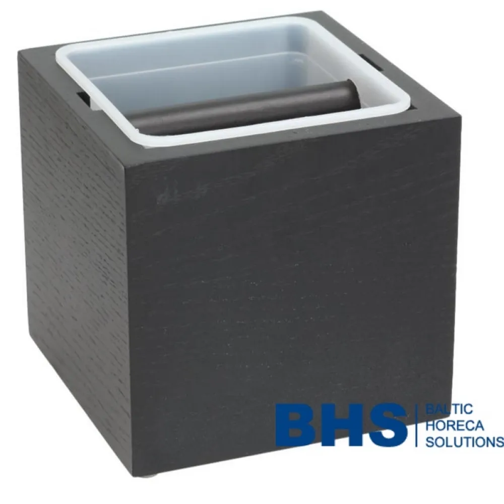 Container for used coffee wooden