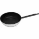 Teflon coated aluminium pan 240 mm, deep