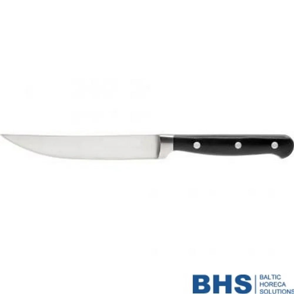 Meat knife 130 mm black