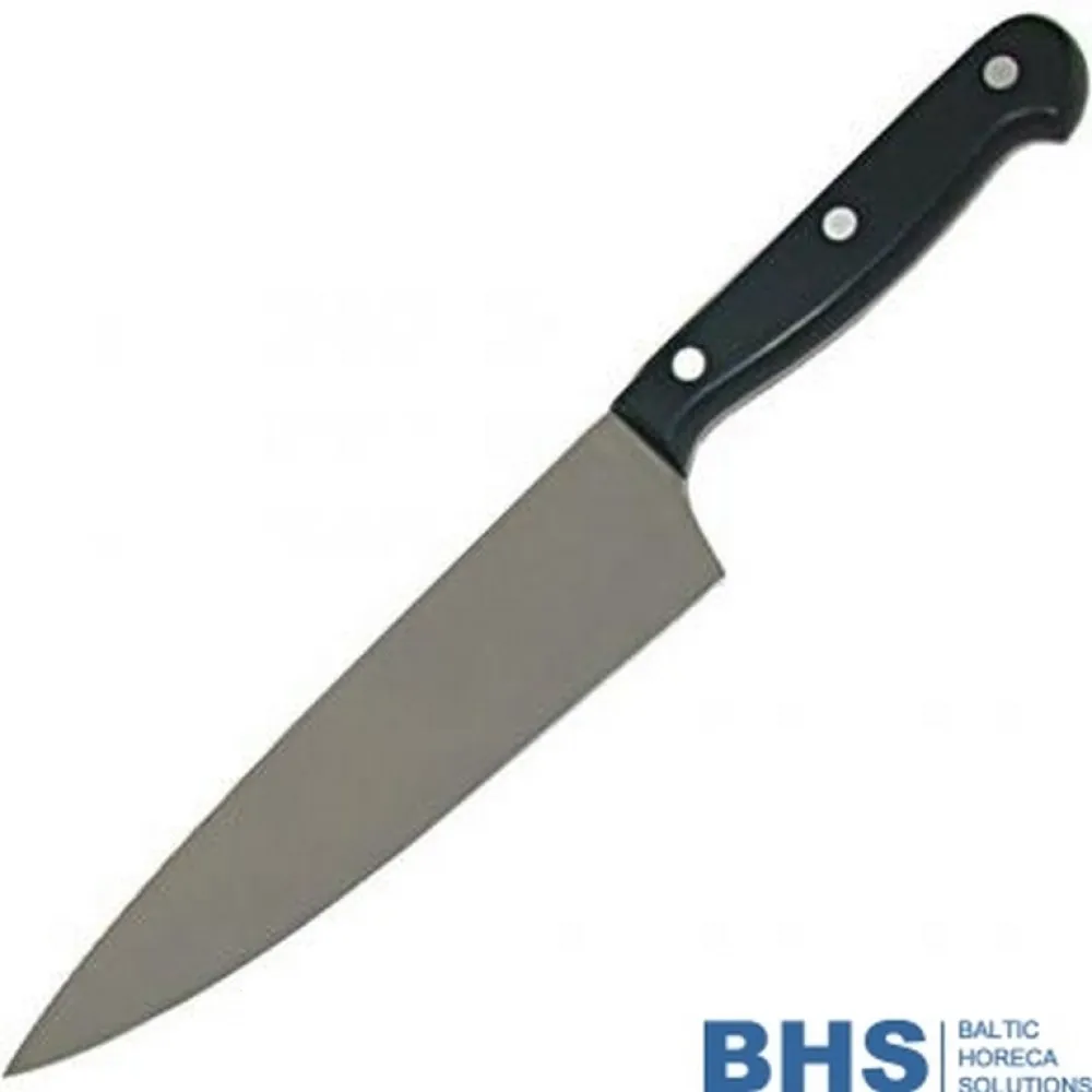 Kitchen knife 240 mm black