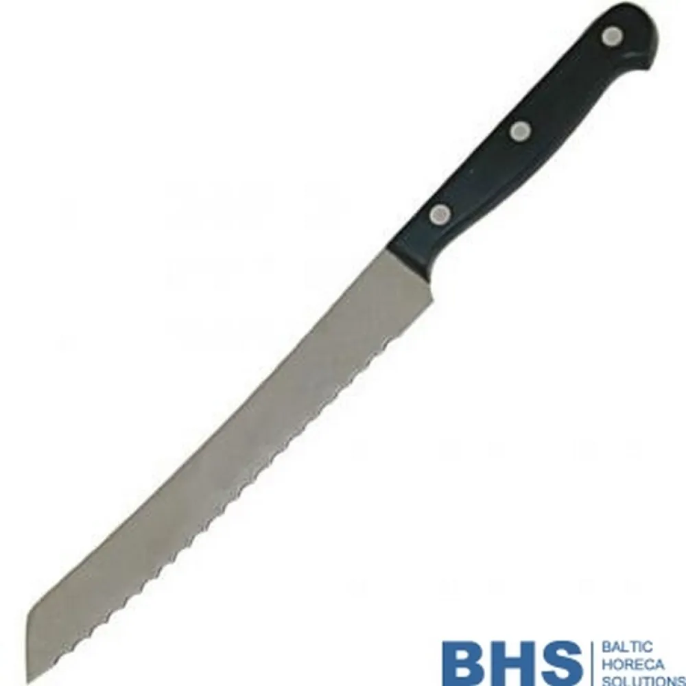 Bread knife 195 mm black