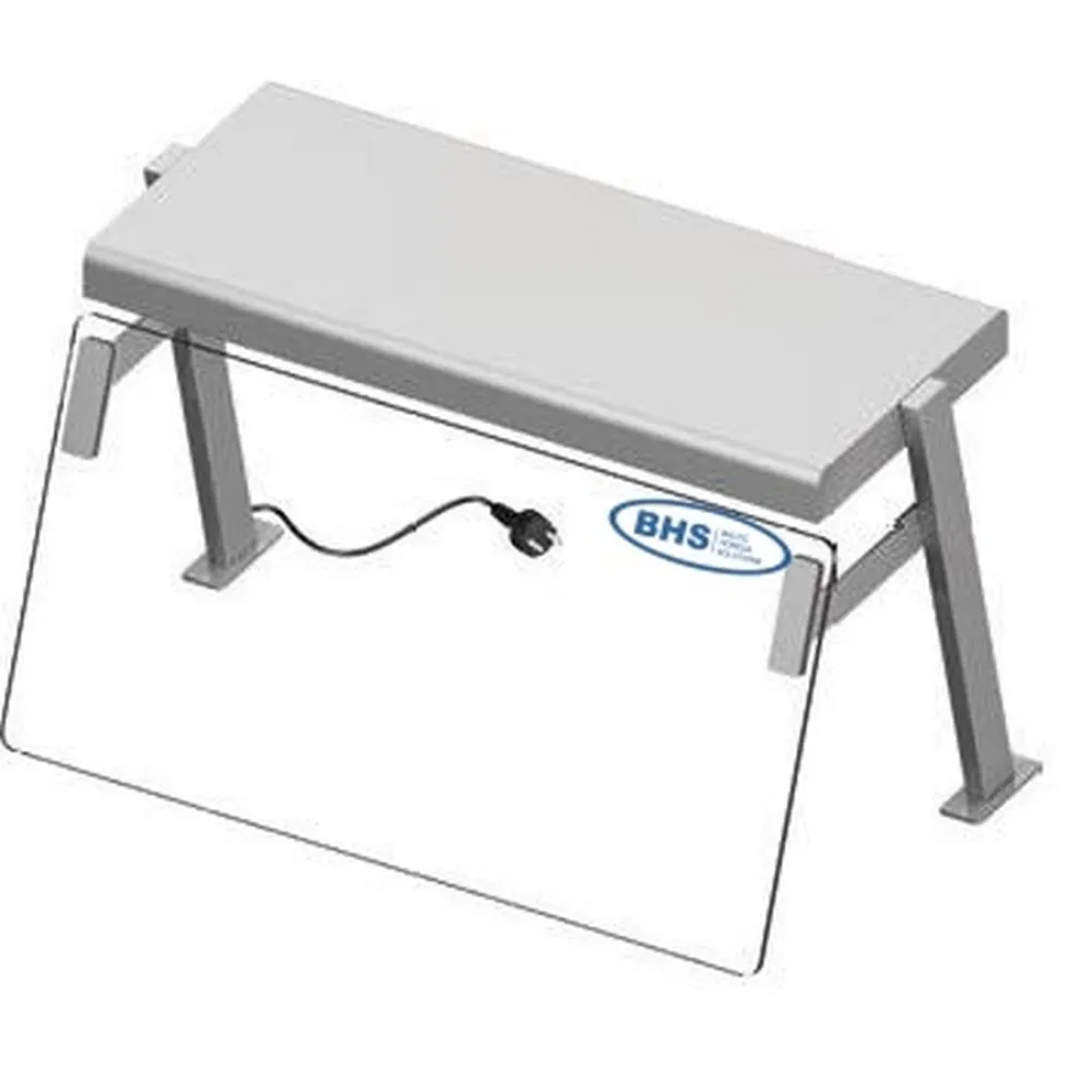 Protection glass with shelf  LED 1107-45